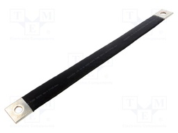 Braids; tape; 70mm2; Ø1: 13mm; Ø2: 13mm; L: 400mm; max.105°C; 20kV/mm