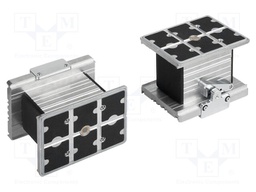 Vacuum block; Man.series: VCBL-A; Mat: aluminium