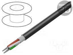 Wire; Xtra Guard® 2; 2x18AWG; polyurethane thermoplastic TPE-U
