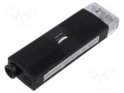Hand microscope; Mag: x200; Power supply: battery LR6 AA 1,5V x2