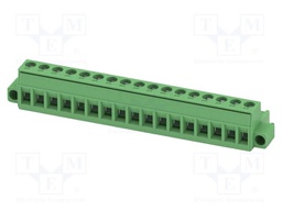 PCB connector, nominal cross section: 2.5 mm?, color: green,