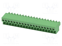 PCB connector, nominal cross section: 1.5 mm?, color: green,
