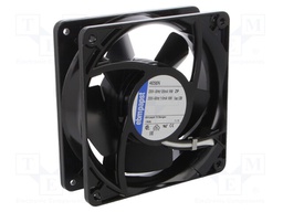 Fan: AC; axial; 230VAC; 119x119x38mm; 157.8m3/h; 47dBA; 2650rpm