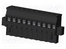 Connector: pluggable terminal block; plug; female; angled 90°