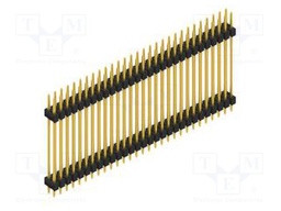 Connector: pin strips; pin header; male; PIN: 58; 2.54mm; THT; 2x29