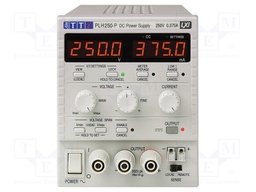 Power supply: programmable laboratory; single-channel,linear