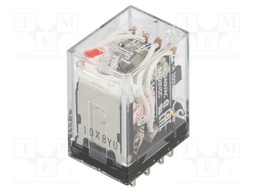 Relay: electromagnetic; 4PDT; Ucoil: 230VAC; 1A/220VAC; 1A/24VDC