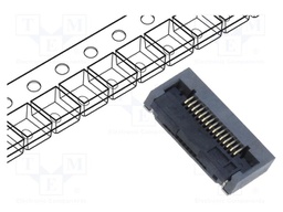Connector: FFC/FPC; FH28K; horizontal; SMT; PIN: 15; 500mA; 50V