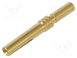 Contact; female; copper alloy; gold-plated; 0.33÷0.52mm2; CI; 5A