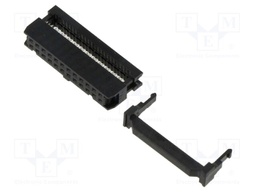 Plug; IDC; female; PIN: 24; without strain relief; IDC; 1.27mm