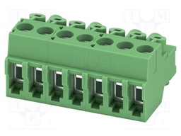 PCB connector, nominal cross section: 1.5 mm?, color: green,