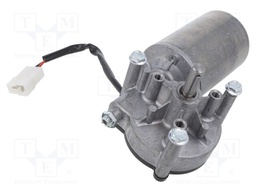 Motor: DC; 24VDC; 25rpm; worm gear; 6Nm; 1.25kg; IP53; Trans: 62: 1; 2A