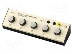 Decade box: resistance; 100÷1000kΏ; Number of ranges: 11; 2mA