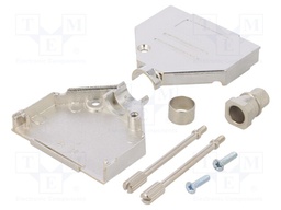 Enclosure: for D-Sub connectors; D-Sub 25pin,D-Sub HD 44pin