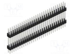 Connector: pin strips; pin header; male; PIN: 58; 1.27mm; THT; 2x29