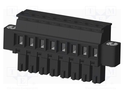 Connector: pluggable terminal block; plug; female; angled 90°