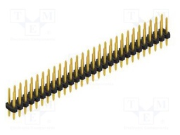 Connector: pin strips; pin header; male; PIN: 56; 2mm; THT; 2x28