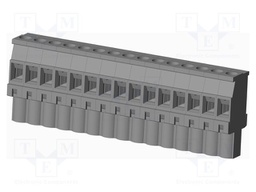 Connector: pluggable terminal block; plug; female; angled 90°
