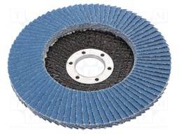 Flap grinding wheels; Ø: 125mm; Øhole: 22.23mm; Granularity: 60