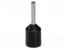 Tip: bootlace ferrule; insulated; copper; Bit len: 10mm; tinned