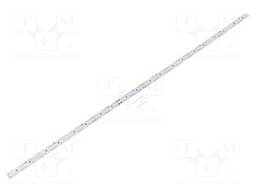 LED strip; 24V; white cold; W: 10mm; L: 500mm; CRImin: 80; 120°; D: 3mm