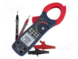 Meter: power; pincers type; (9999); I AC: 40A,100A,400A,1kA; 495g