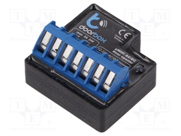Door controller; IP20; 12÷24VAC; 12÷24VDC; 39x39x22mm; 2.4GHz; 1W