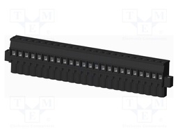 Connector: pluggable terminal block; plug; female; angled 90°