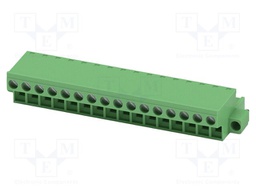PCB connector, nominal cross section: 2.5 mm?, color: green,