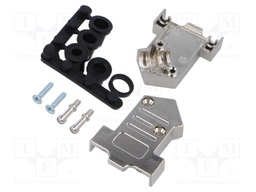 Enclosure: for D-Sub connectors; D-Sub 9pin,D-Sub HD 15pin