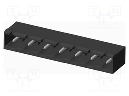 Connector: pluggable terminal block; socket; male; on PCBs