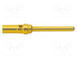 Contact; male; 0.08÷0.21mm2; 28AWG÷24AWG; Han D-Sub; gold-plated