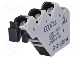 Signalling contacts; 230VAC; 3A; inside; Contacts: SPDT