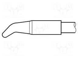 Tip; bent conical; 2mm; longlife