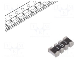 Resistor network: Y; 150Ω; SMD; 0804; No.of resistors: 4; 63mW; ±5%