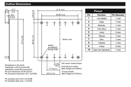 Converter: DC/DC; 160W; Uin: 18÷75V; 48VDC; Iout: 3.2A; Half Brick