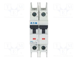Circuit breaker; 220VDC; Inom: 3A; Poles: 2; for DIN rail mounting