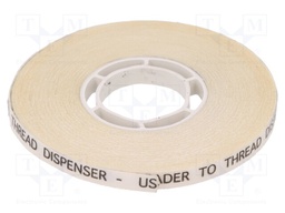 Tape: fixing; W: 6mm; L: 16.5m; D: 0.13mm