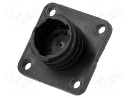 Socket; male; PIN: 9; w/o contacts; CPC Series 2; Case: size 11