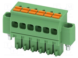 PCB connector, nominal cross section: 1.5 mm2, color: green,