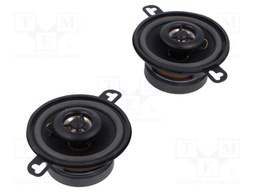 Car loudspeakers; two-way; 87mm; 50W; 100÷20000Hz; 4Ω; 87dB; 2pcs.