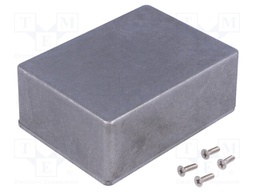 Enclosure: multipurpose; X: 82mm; Y: 111mm; Z: 40mm; 1590; aluminium