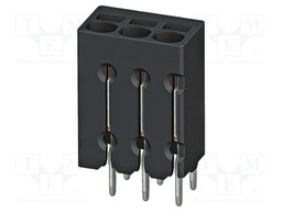 PCB terminal block, nominal current: 6 A, rated voltage (III