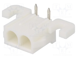 Socket; wire-board; male; Universal MATE-N-LOK; 6.35mm; PIN: 2