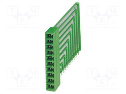 PCB headers, nominal cross section: 1.5 mm?, color: green, n