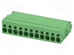 PCB connector, nominal cross section: 6 mm?, color: green, n