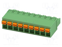 PCB connector, nominal cross section: 2.5 mm?, color: green,