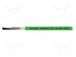 Wire; TOPGEBER 511; stranded; Cu; PVC; green; 30V; No.of pairs: 3