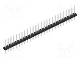 Connector: pin strips; pin header; male; PIN: 26; 2mm; THT; 1x26
