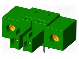 Connector: pluggable terminal block; socket; female; angled 90°